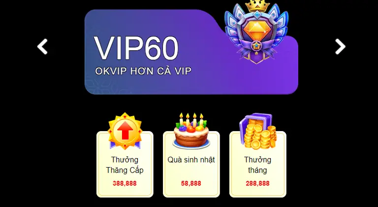 Có bao nhiêu hạng VIP 789bet?