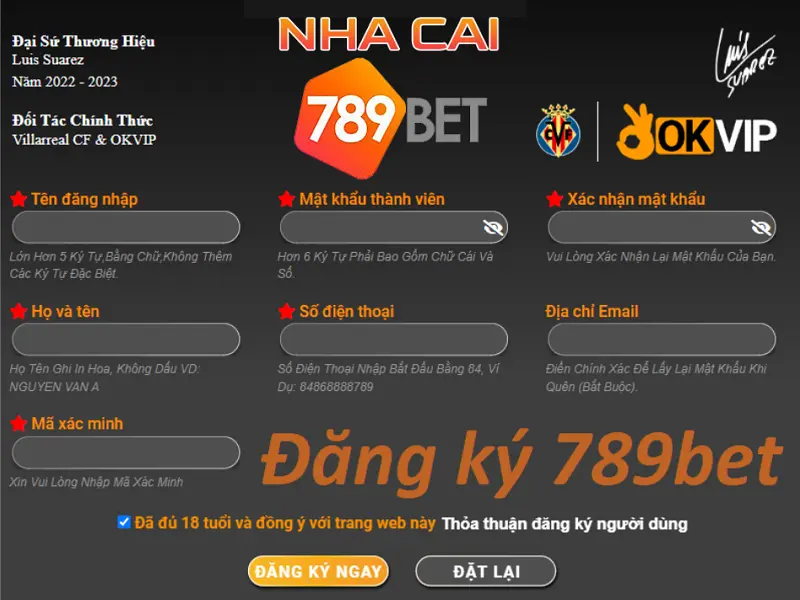 Đăng ký 789bet - Hướng dẫn đăng ký đơn giản cho tân thủ