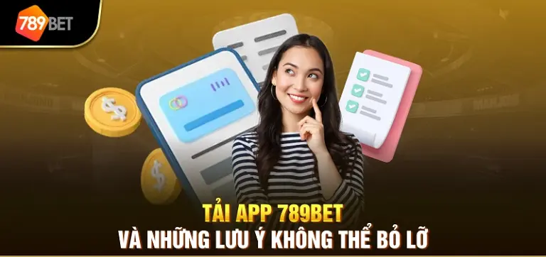 Những lưu ý quan trọng cần ghi nhớ khi tải app 789bet 