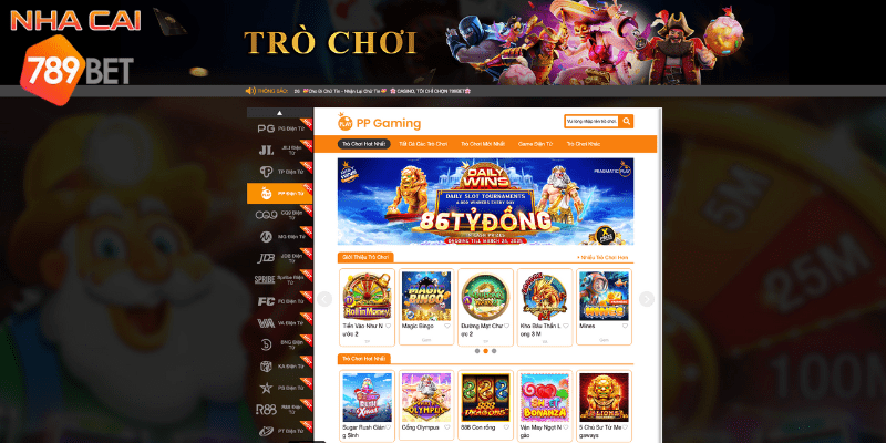 Slot game tại 789bet home cùng rinh Jackpot khủng