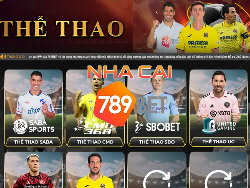 Thể thao 789bet - Sân chơi giải trí cho anh em đam mê cá cược thể thao