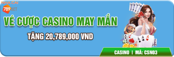 Vé cược casino may mắn